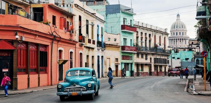 Classic cars are part of any visit to havana