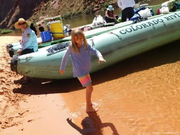 kids enjoy colorado river rafting day trips