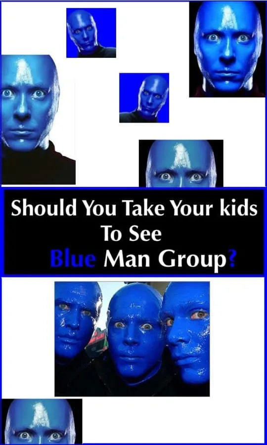 Blue Man Group  Theater in New York Kids