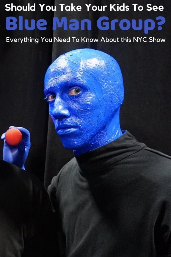 blue man group is a popular performance-art show that started in greenwich village, nyc and now plays all over the world. should you take your kids? we tell you what to expect and what age groups will like it. 