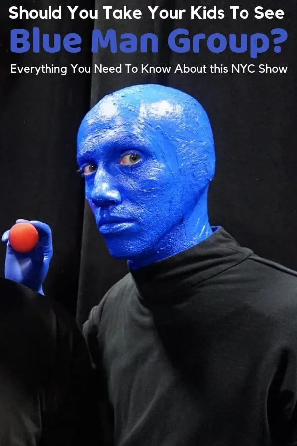 blue man group is a popular performance-art show that started in greenwich village, nyc and now plays all over the world. should you take your kids? we tell you what to expect and what age groups will like it. 