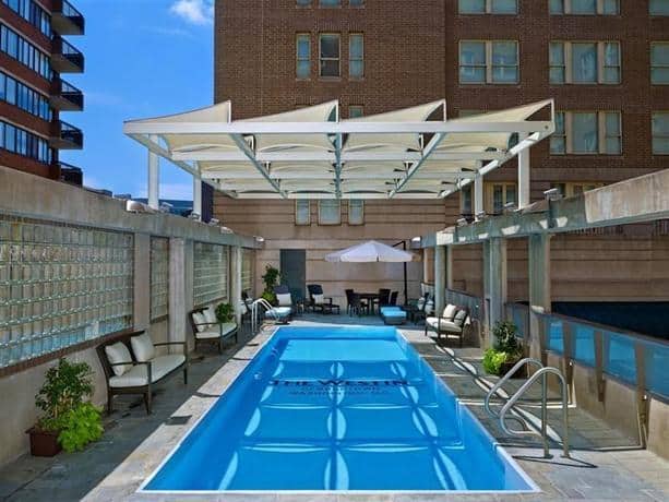 The westin georgetown has a pool kids like in washington, dc