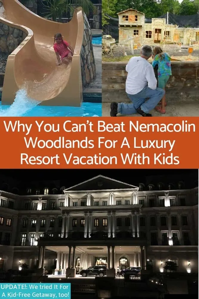 nemacolin woodlands, in southern pennsylvania offers 2 luxury hotels and private houses, great kid-friendly restaurants, adventure activities and a huge pool. it's perfect for an upscale family vacation. 