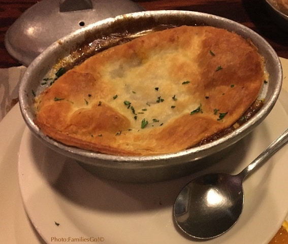 Game pie at farnsworth house