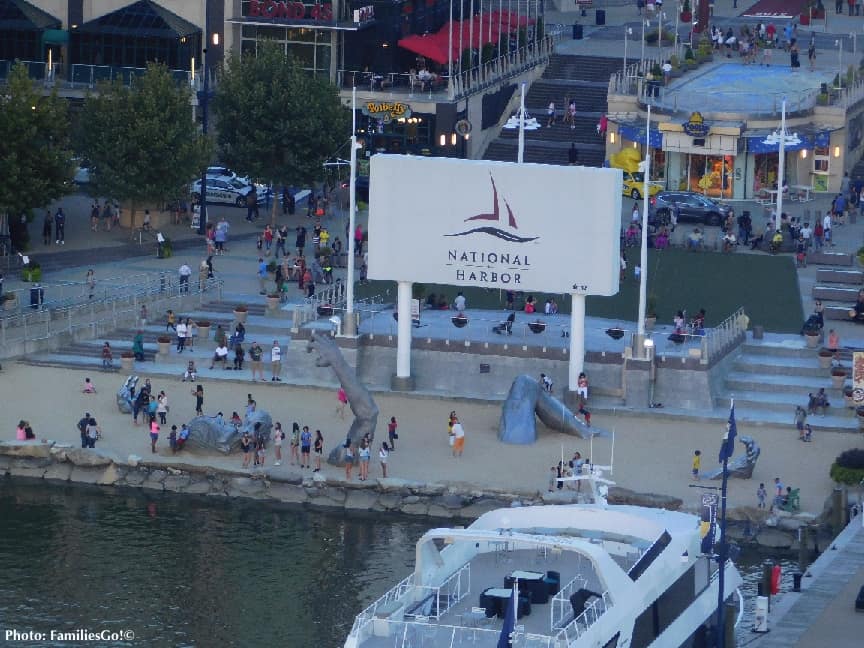 A bird's eye view of national harbor