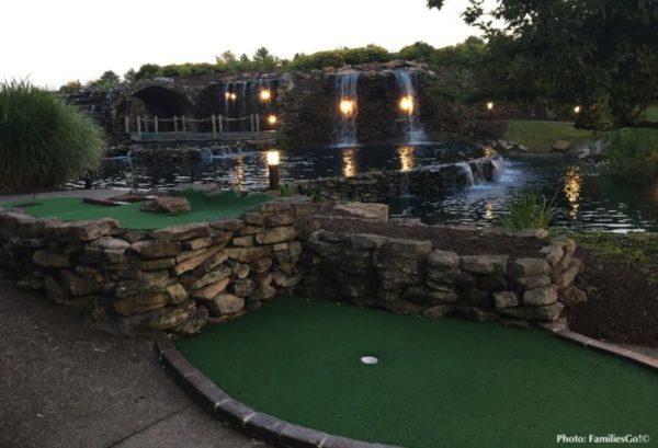 Mini golf at the nemacolin woodlands