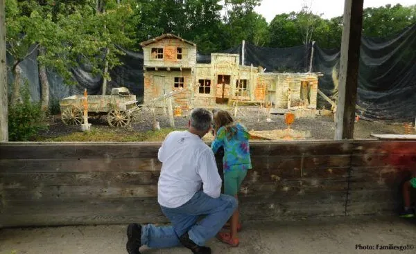 Family Friendly Luxury At Nemacolin Woodlands: Worth The Splurge Paintball shooting at the nemacolin's adventure center.