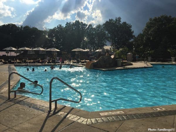 The paradise pool at the nemacolin resort