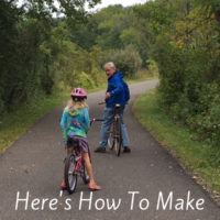 Tips for biking with kids on vacation. How far to ride, what to bring, how to choose a bike rack and more. #tips #biking #cycling #kids #family #travel #vacation