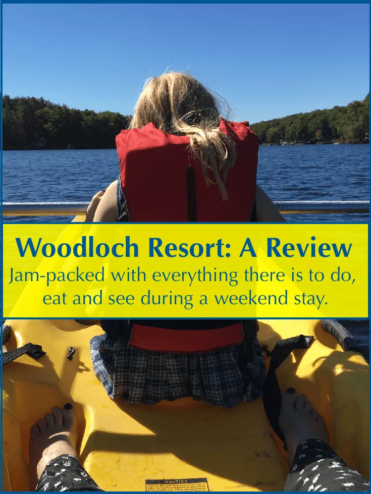 woodloch resort in the pocono mountains in pennsylvania is popular for families looking for an all-inclusive resort experience stateside. we review the hotel, with its many activities and large meals, for a family weekend getaway. #woodloch #review #vacation