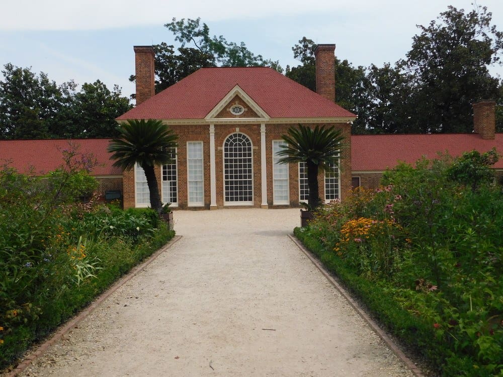 The gardening sheds at mount vernon