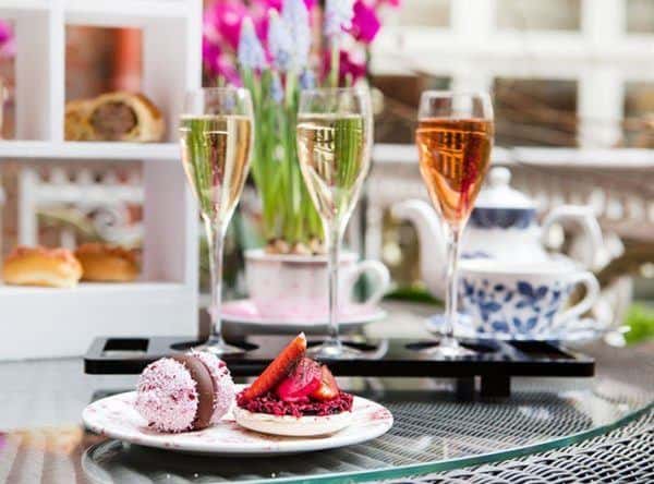 A very grown-up tea at st. Ermin's hotel in london