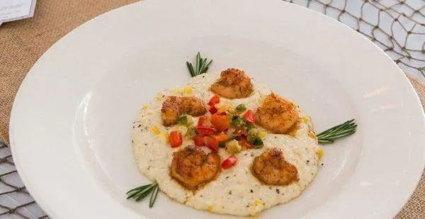 it's not called the shrimp and grits festival for nothing. 