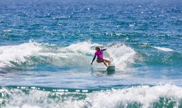 women catch waves too at the surfing u.s. open