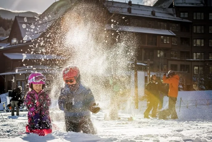 Winter Park, Co: Plan This Easy, Awesome Ski Trip By Train Kids play in the snow at winter park