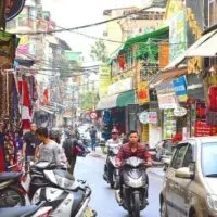 start any visit to Hanoi in its colorful old quarter