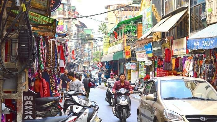 start any visit to Hanoi in its colorful old quarter