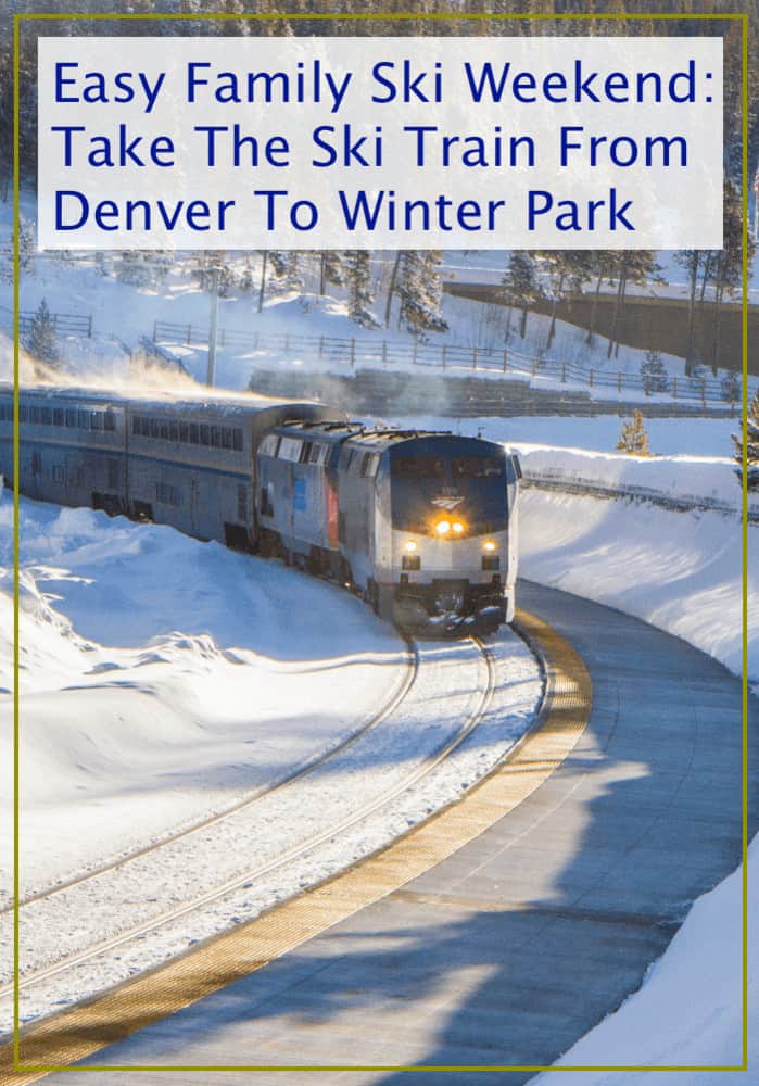 the ski train from denver to winter park ski resort in colorado provides an easy way to have a car-free ski-resort weekend with kids. this writer spent a night in denver before boarding the train for a day of snowboarding with her family. here's the scoop on how it works. 
