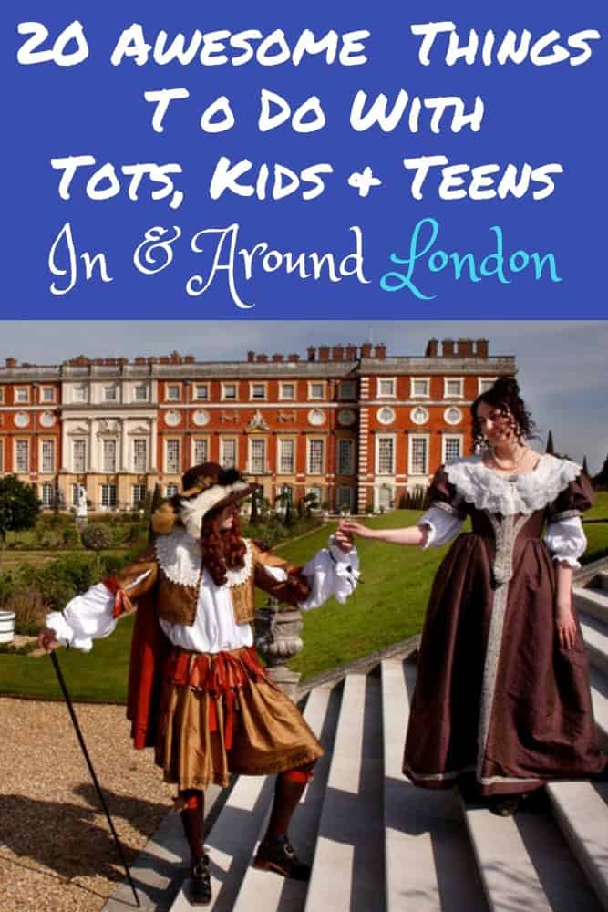 London is full of great activities for families with any age kids. Here are 20 things to see and do, including 5 palaces and 2 harry potter activities.