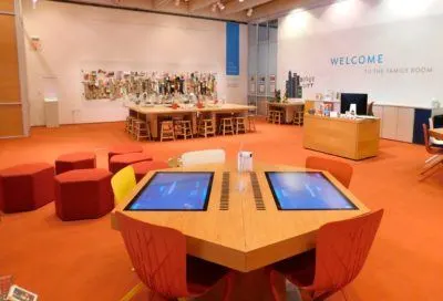 the family center at the art institute at chicago is a great drop-in space