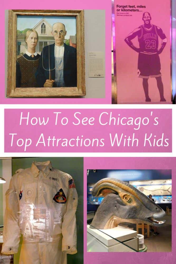 here are the top 6 things to do in chicago. all are great activities to do with kids. the hard part will be narrowing down your list of things to do so just plan to do them all. #chicago #kids #attractions #vacation