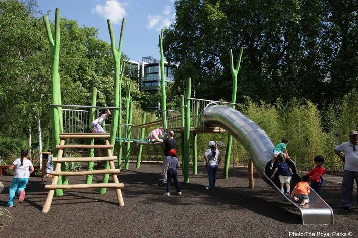 Playground in hyde park
