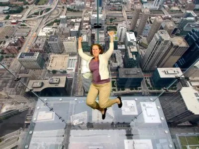 the viewing platforms at skydeck chicago are intense