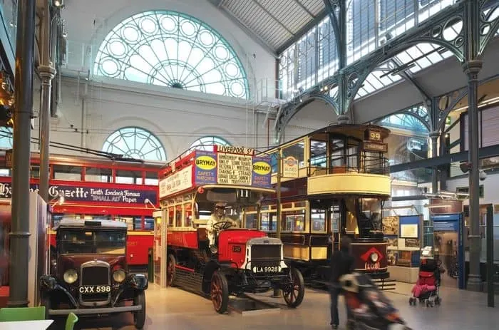 see historic double deckers at the london transport museum