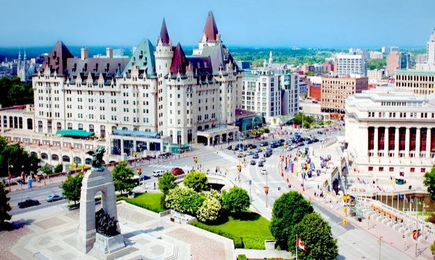 Ottowa has it's roots in scotland and england, as its architecture shows.