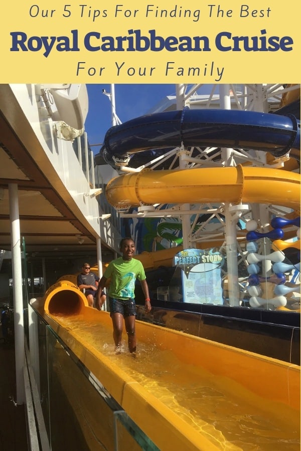 Thinking of a royal caribbean cruise vacation with kids? We have 5 tips for choosing the best ship, cabin and packages for your family.
