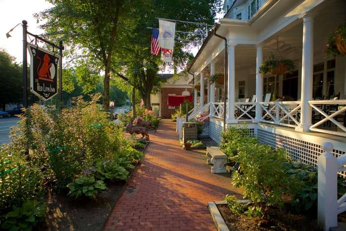 The red lion inn in stockbridge is one of the nicest inns in the berkshires.