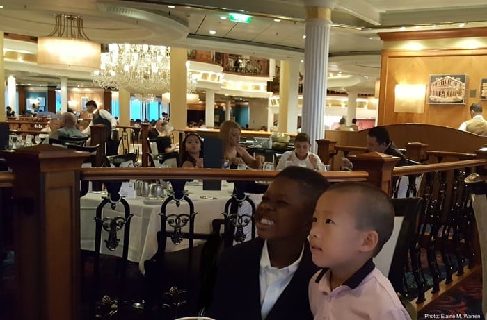 Royal Caribbean has lots of kid-friendly dining options
