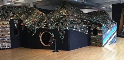 Courage, an installation at massmoca