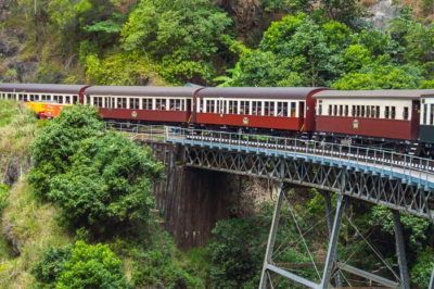 The scenic and historic kundara train