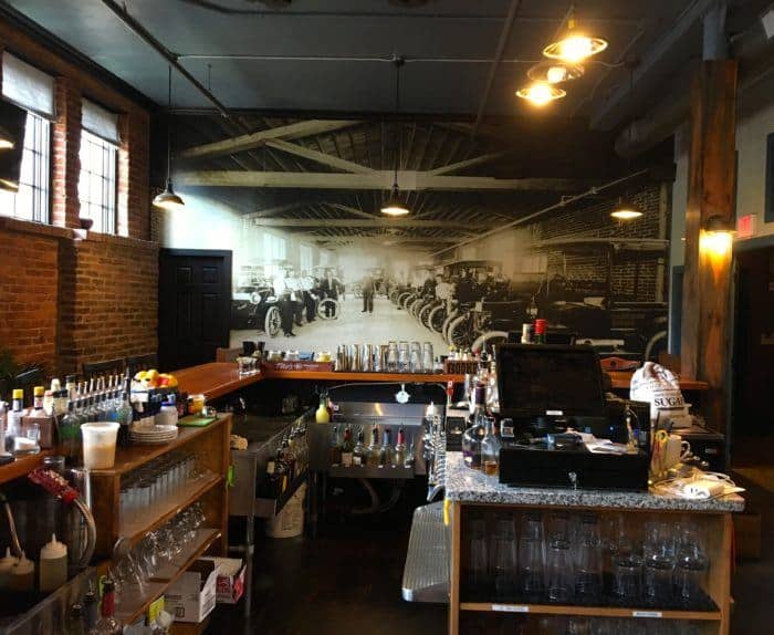 The stylish bar at hops/scotch in doylestown, pa