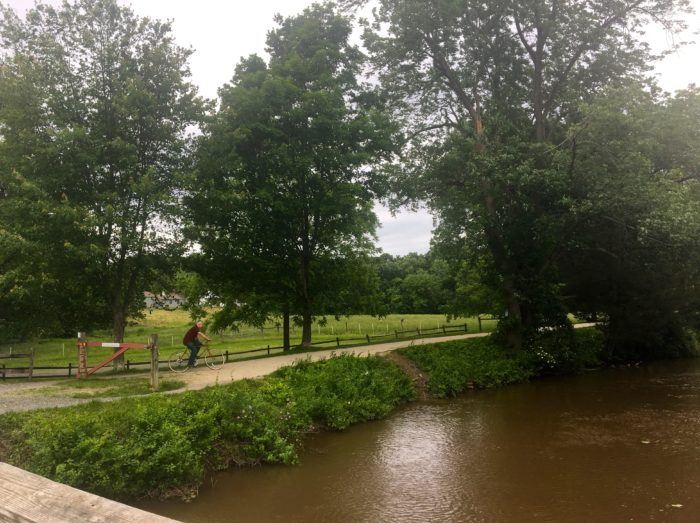 The towpath in lambertsville