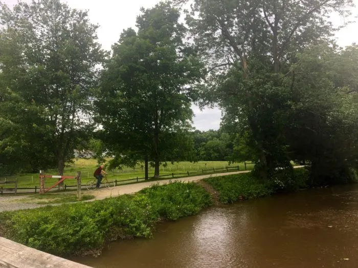 the towpath in lambertsville