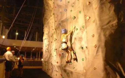 The getaway climbing wall