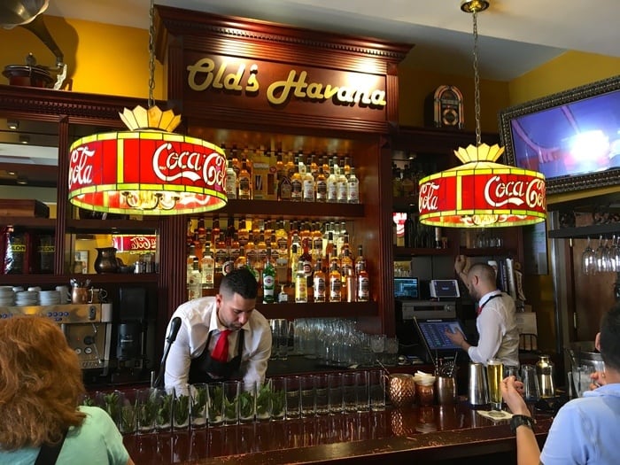 Old's havana is a great restaurant on calle ocho in miami