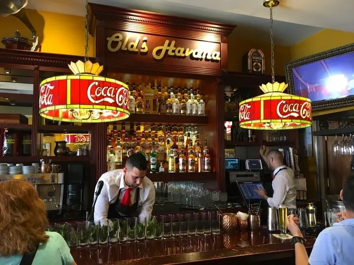 old's havana is a great restaurant on calle ocho in miami
