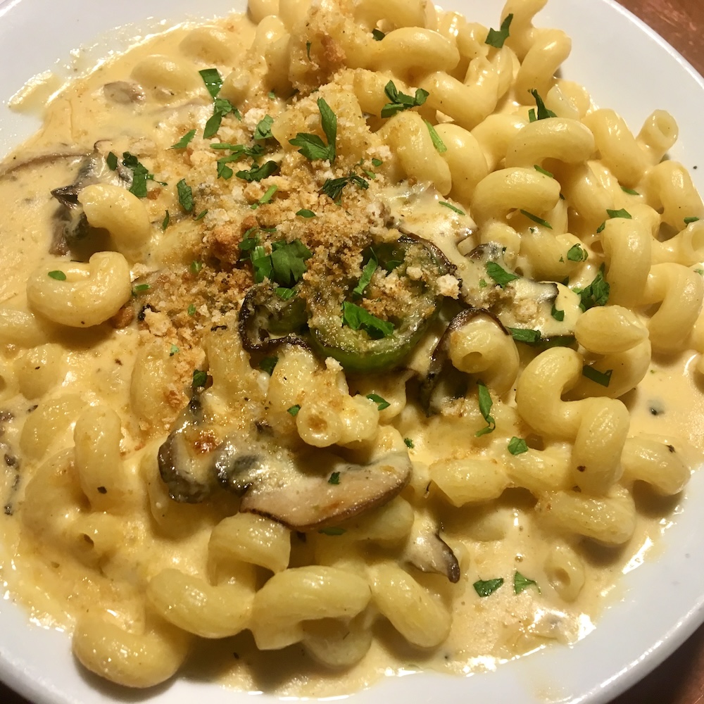 48 Hours In Portland, Or: 15 Things To Do, See &Amp; Eat With Tweens &Amp; Teens Mac & cheese with mushrooms mixed in at the hopworks brewpub in portland
