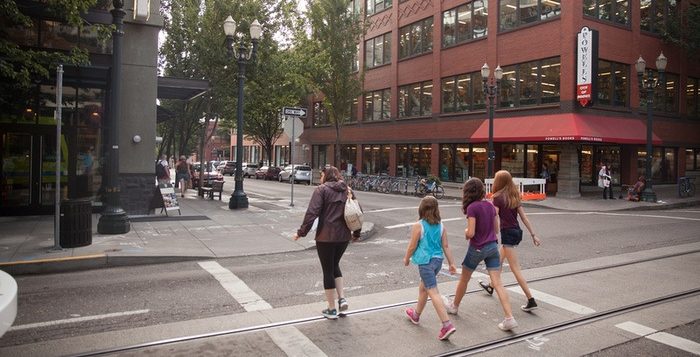 the pearl district with tweens