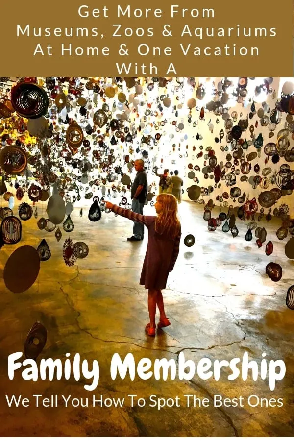 A family membership to your local art museum, childrens museum, zoo, or botanic garden can include much more than just free admission. Free parking, reciprocity with sister venues and special events for members can make them a great value. #museums #zoos #kids #budget #tips #travel