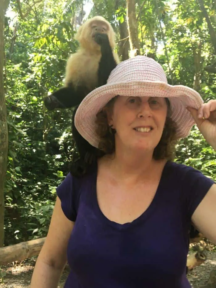 Make The Most Of A Roatan Port Day With Kids Honduran capuchin monkey