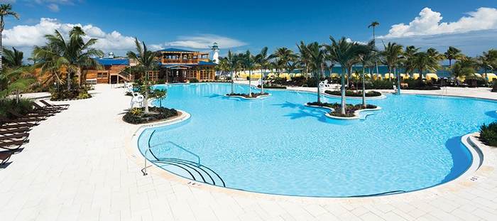 The harvest caye pool