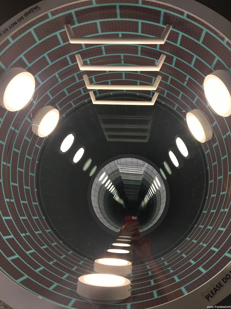 Is this really a tunnel? And how deep does it go? These are the questions the museum of illusions asks and answers.