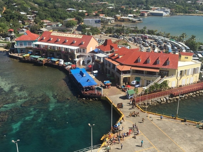 the port at coxen hole