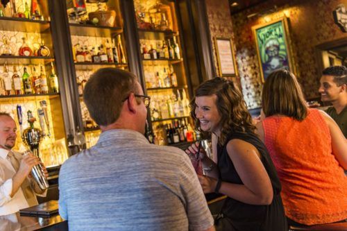 A date night at abracada bar
