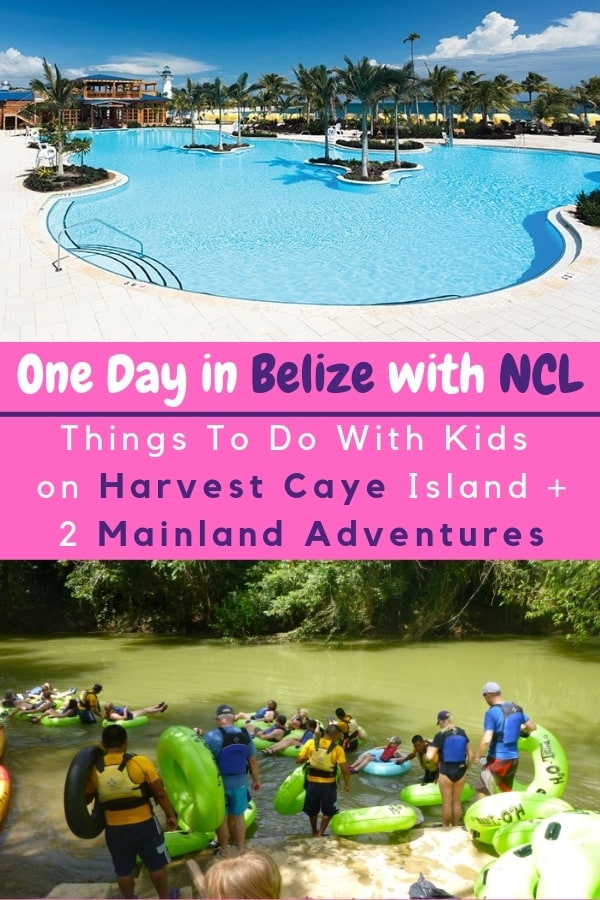 Ncl's harvest caye port of call offers shopping, adventure sports, an enormous pool and pool bar. But if you want to get off the private island and explore belize you have to book a shore excursion or a ticket on the ferry to placencia, a charming beach town. Here's how to enjoy 1 day in belize with kids.