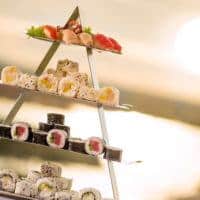 Sushi rolls are a specialty at disney's california grill